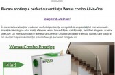 Fiecare anotimp e perfect cu ventilația Wanas combo All-in-One!