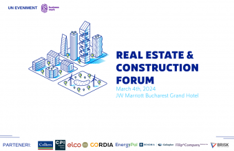 Real Estate & Construction Forum: Despre situația pieței de real estate și perspectivele de dezvoltare, pe 4 martie 2024