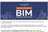 Invitație: BIM pentru arhitecți – seminar interactiv, 28 martie, București