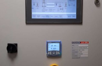 Tablou de automatizare presiune, debit, volum, conductivitate, temperatura