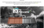 PROMOȚIE ANIVERSARĂ | Novatik NATURA - acoperișuri metalice cu rocă vulcanică