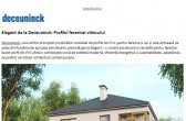 Elegant de la Deceuninck: Profilul ferestrei viitorului