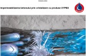 Impermeabilizarea betonului prin cristalizare cu produse XYPEX