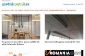 Un apartament remodelat cu ajutorul partițiilor din sticlă și al grinzilor din beton