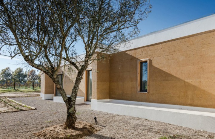 Casa din vie. Interpretare modernă pentru un material folosit de când lumea