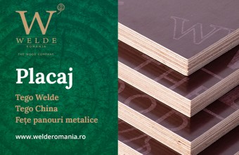 Placaj Tego Welde, Tego China, fete cofraje metalice