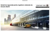 Soluții de siguranță pentru logistică