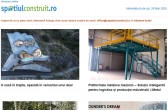 O casă în trepte, așezată în versantul unui deal