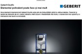 Noul Geberit Duofix, dezvoltat din dragoste pentru detaliu.