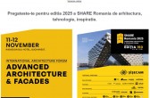 Pregateste-te pentru editia 2025 a SHARE Romania de arhitectura, tehnologie, inspiratie.