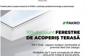 Ferestre pentru acoperiș terasă de la FAKRO: combinația perfectă între design și performanță!