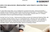 Geberit prezent la Milan Design Week 2026