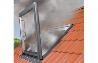 Ferestre de evacuare a fumului pentru acoperis cu panta intre 20 si 60 de grade