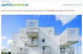 Structuri metalice în consola definesc un imobil de locuințe colective