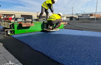 Primul teren sportiv CONIPUR 2S Made with Nike Grind&reg; din Rom&acirc;nia, finalizat &icirc;ntr-un liceu Școală Verde