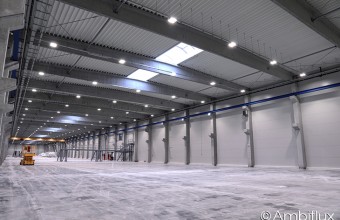 Corpuri de iluminat industrial pentru depozite, fabrici, alei