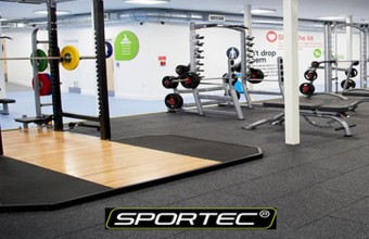 Pardoseli din cauciuc pentru sali de fitness