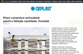 Ceramica extrudata pentru fatada